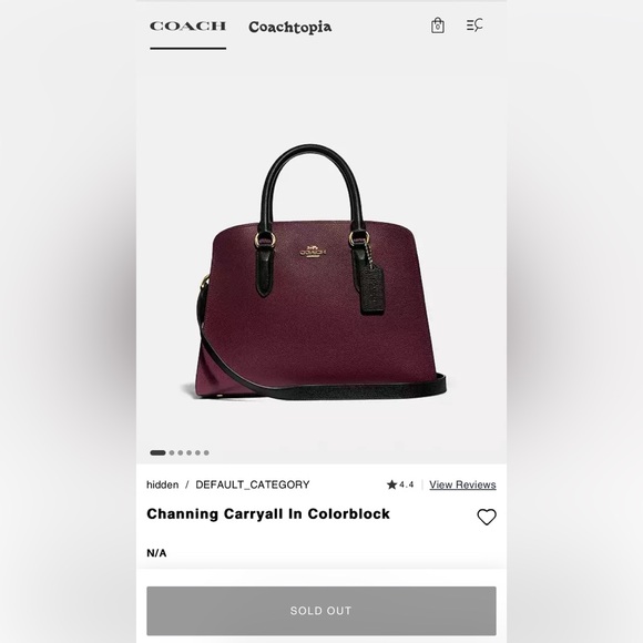 COACH Channing Carryall in Colorblock ๐๐ฅ๐ฅ - Picture 4 of 16